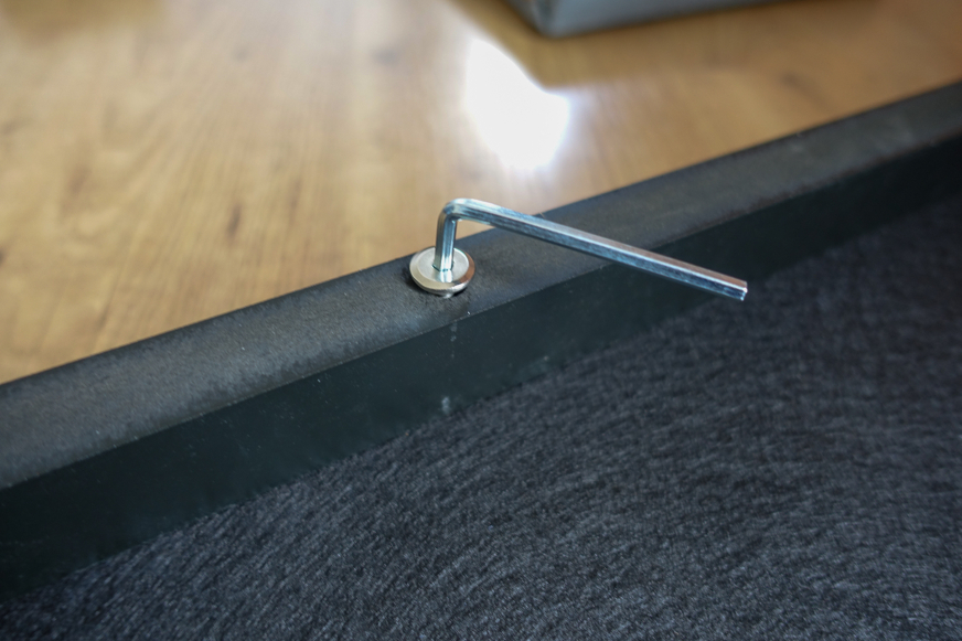 Emma ottoman bed allen key